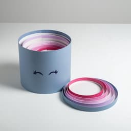 Набор коробок для цветов 5 в 1, упаковка подарочная, «Глазки», 14×14×13 см - 22×22×19.5 см