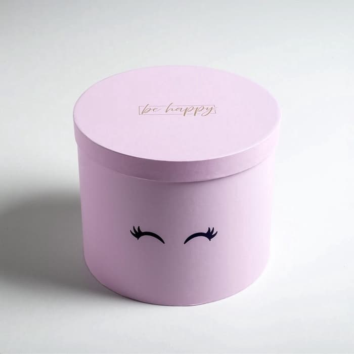 Набор коробок для цветов 5 в 1, упаковка подарочная, «Глазки», 14×14×13 см - 22×22×19.5 см