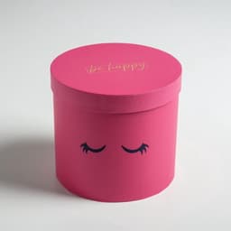 Набор коробок для цветов 5 в 1, упаковка подарочная, «Глазки», 14×14×13 см - 22×22×19.5 см