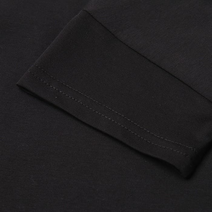 Футболка детская однотонная MINAKU: Basic line, чёрная, рост 98 см