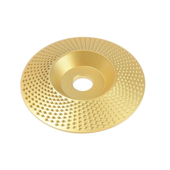 Чашка обдирочная для УШМ ТУНДРА, по дереву, полувыпуклая, 98×16 мм