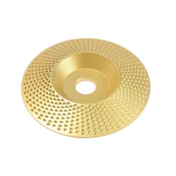 Чашка обдирочная для УШМ ТУНДРА, по дереву, полувыпуклая, 98×16 мм