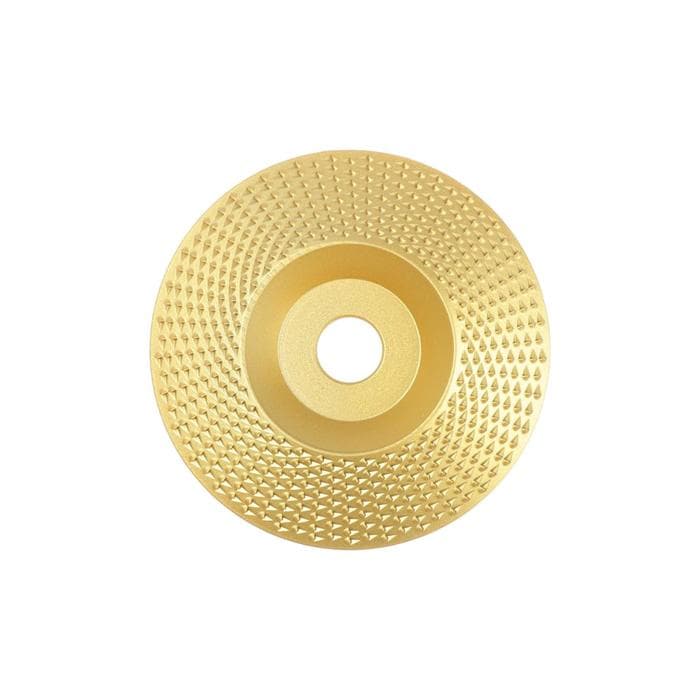 Чашка обдирочная для УШМ ТУНДРА, по дереву, полувыпуклая, 98×16 мм