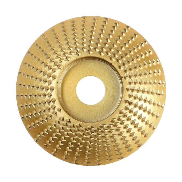 Чашка обдирочная для УШМ ТУНДРА, по дереву, выпуклая, 84×16 мм