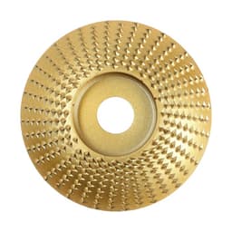 Чашка обдирочная для УШМ ТУНДРА, по дереву, выпуклая, 84×16 мм