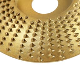 Чашка обдирочная для УШМ ТУНДРА, по дереву, выпуклая, 84×16 мм