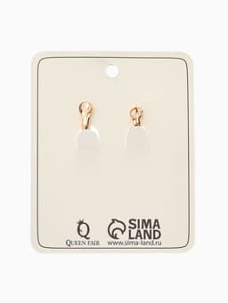 Серьги кольца QF «Классика», d=5 см, цвет золото