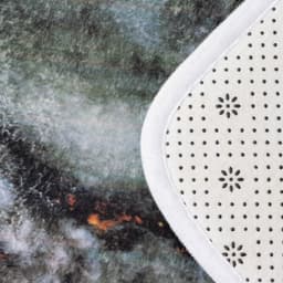 Коврики для ванной и туалета Доляна «Мрамор», 2 шт., 79×50 см, 50×39 см, серые