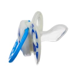 Соска - пустышка силиконовая ортодонтическая Крошка Я «Кит», от 3 мес., голубой