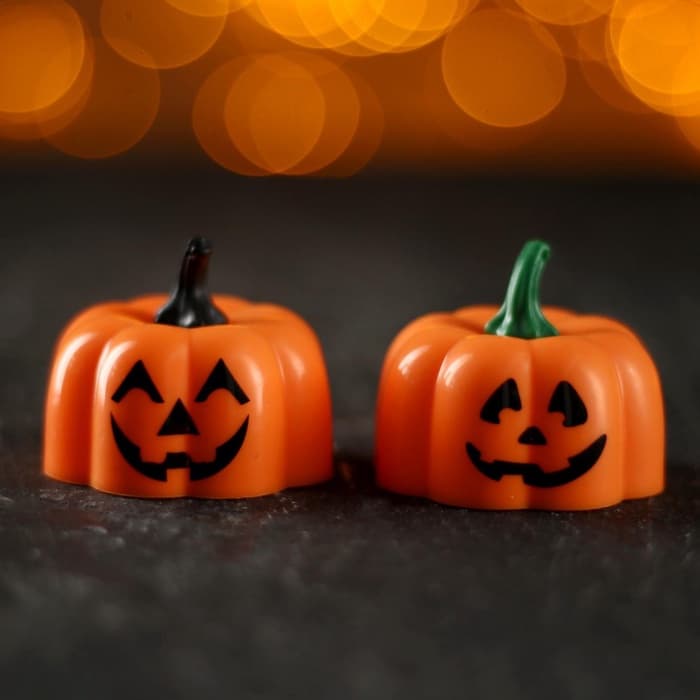 Свеча светодиодная «Тыква Хэллоуина», МИКС