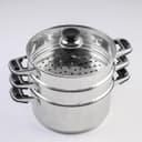 Мантоварка Катунь «Алтын», 10.7 л, d=24 см, 2 секции, капсульное дно, индукция, нержавеющая сталь