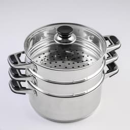 Мантоварка Катунь «Алтын», 10.7 л, d=24 см, 2 секции, капсульное дно, индукция, нержавеющая сталь