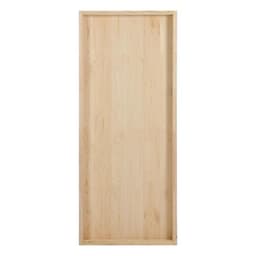 Дверь для бани и сауны, размер коробки 190×80 см, массив сосны, на клиньях, «Добропаровъ»