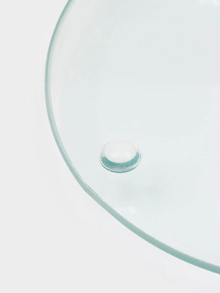 Подставка для торта Доляна «Фруктовый лёд», d=32 см, вращающаяся. стекло, разноцветная