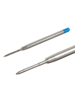 Стержень шариковый Calligrata, синие чернила, для автоматических ручек, пластиковый, 99 мм, диаметр пишущего узла 1.0 мм