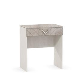 Столик туалетный «Амели 12.48», 650×410×750 мм, шелковый камень, бетон чикаго бежевый