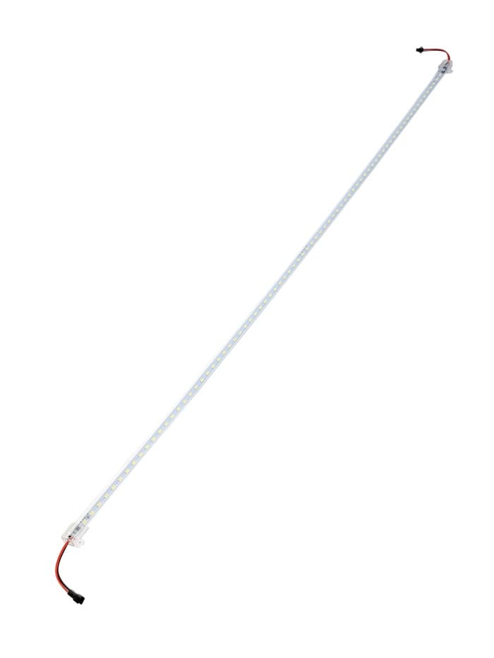 Светильник светодиодный, 1 м, линейка, в корпусе, 12 Вт, 220 В, 1800 Лм, 76 LED, 6500K, SMD5630
