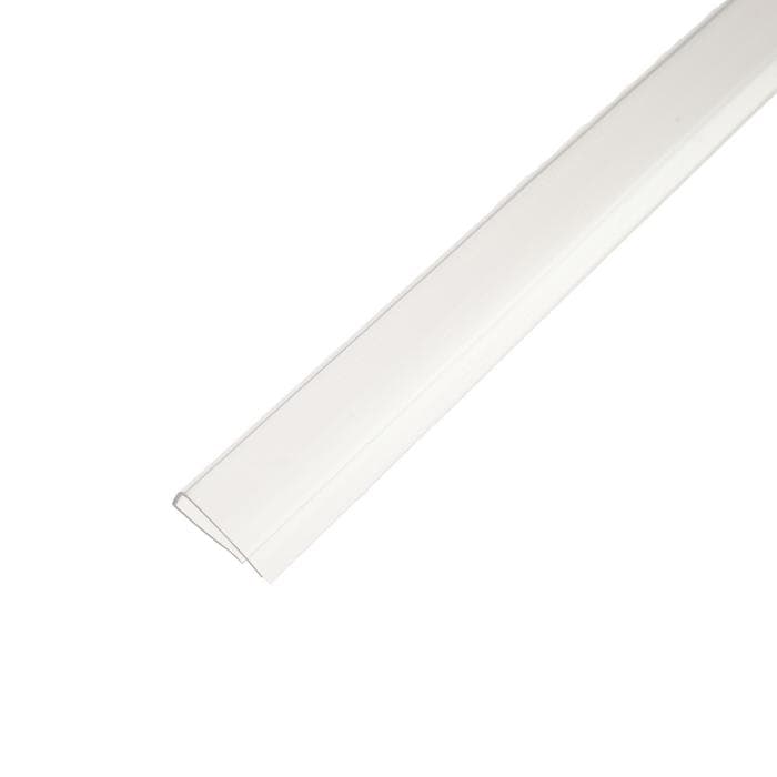 Профиль торцевой для поликарбоната, UP 2.1 м × 4 мм, прозрачный, Novattro