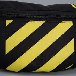 Сумка поясная, отдел на молнии, чёрная