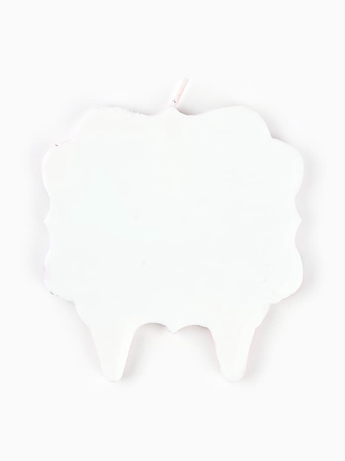 Свеча для торта «С Днём Рождения, котёнок единорожка», 8 см