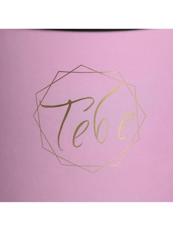 Набор коробок для цветов 5 в 1, упаковка подарочная, «Чёрно-розовые», 14×14×13 см - 22×22×19.5 см