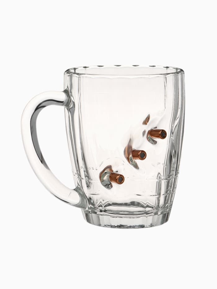 Кружка пивная с пулей «Непробиваемая», 500 мл