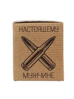 Стакан для виски с пулей «Непробиваемый», 250 мл