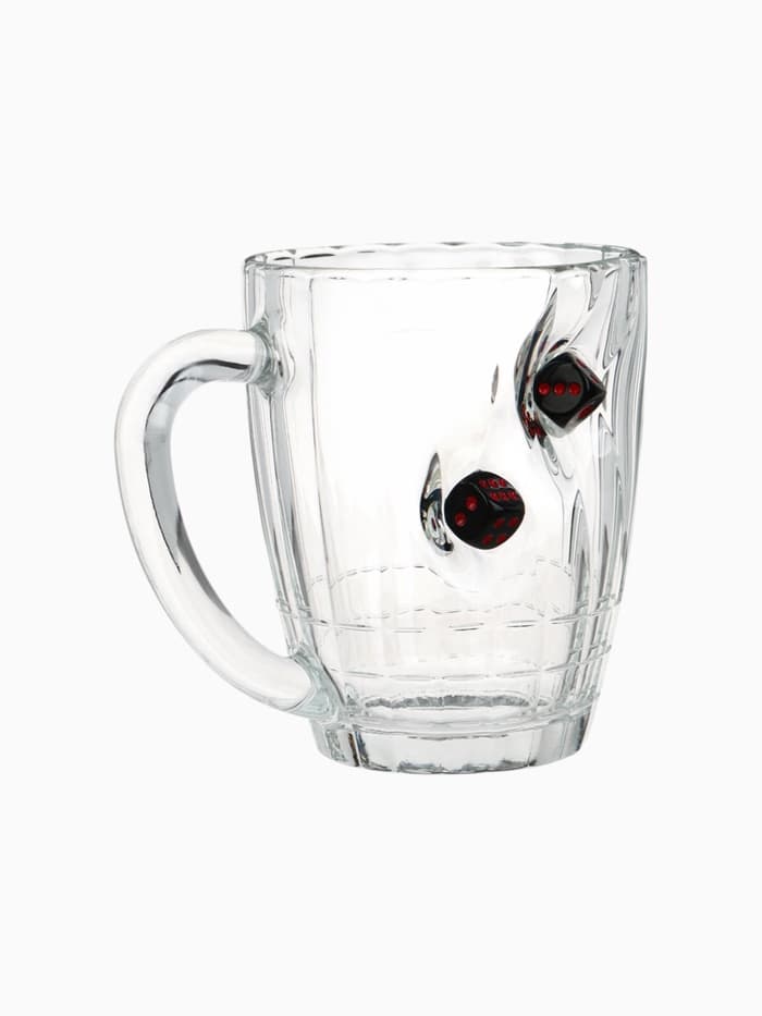Кружка пивная «Непробиваемая», 500 мл, стекло, МИКС