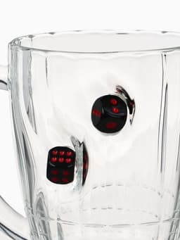 Кружка пивная «Непробиваемая», 500 мл, стекло, МИКС