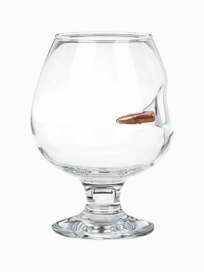 Бокал для коньяка с пулей «Непробиваемый», 395 мл