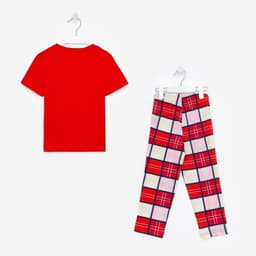 Пижама новогодняя детская KAFTAN «Bear» размер 28 (86-92)