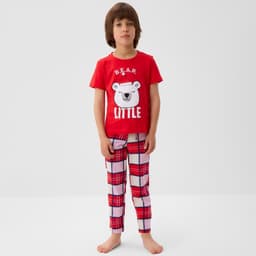 Пижама новогодняя детская KAFTAN «Bear» размер 32 (110-116)