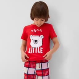 Пижама новогодняя детская KAFTAN «Bear» размер 32 (110-116)