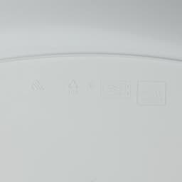 Тарелка Альтернатива «Квадро», 22×22 см, пластик, белая, бежевая