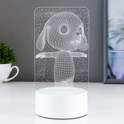 Светильник «Щенок» LED RGB от сети RISALUX