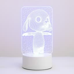 Светильник «Щенок» LED RGB от сети RISALUX