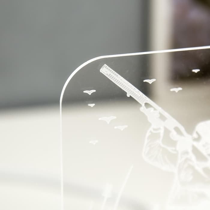 Светильник 3D RISALUX «Охотник», LED-ночник, RGB, от сети, 9.5×10×19.5 см