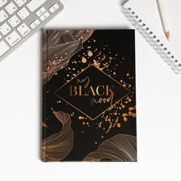 Подарочный набор My Black mood, ежедневник, термостакан
