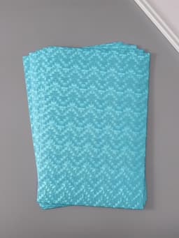 Фоамиран металлизированный «Вспышка голубая», 2 мм, формат А4, набор 5 листов