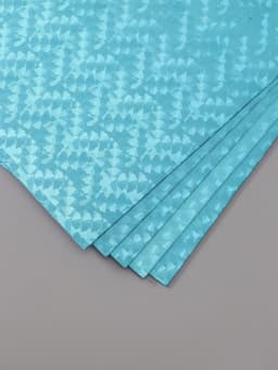 Фоамиран металлизированный «Вспышка голубая», 2 мм, формат А4, набор 5 листов