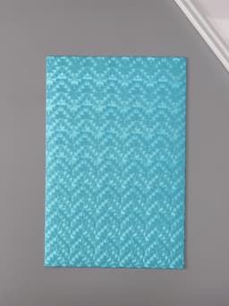 Фоамиран металлизированный «Вспышка голубая», 2 мм, формат А4, набор 5 листов