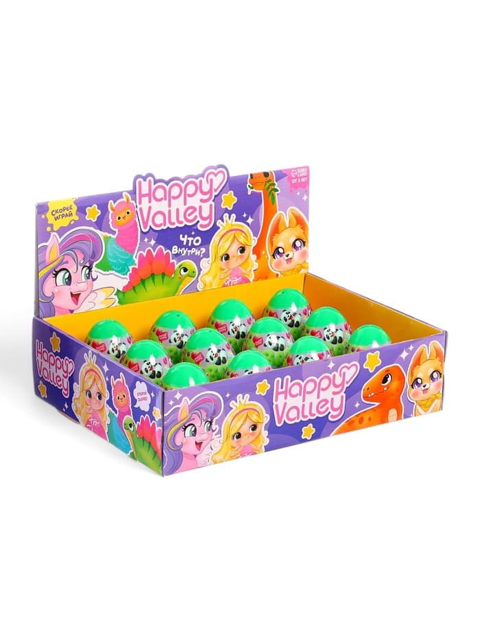 Игрушка-сюрприз со сладостями Happy Valley «Baby ZOO», МИКС
