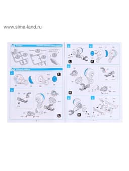 Электронный конструктор «Экзобот», умеет ходить, работает от батареек