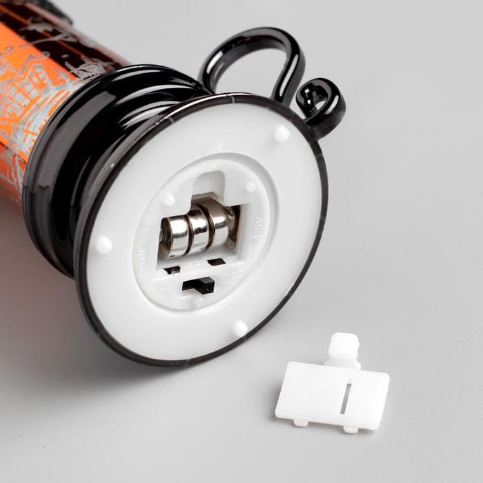 Светодиодная фигура «Свеча золотая» 6×15×6 см, пластик, батарейки AG13×3 (нет в комплекте), свечение тёплое белое