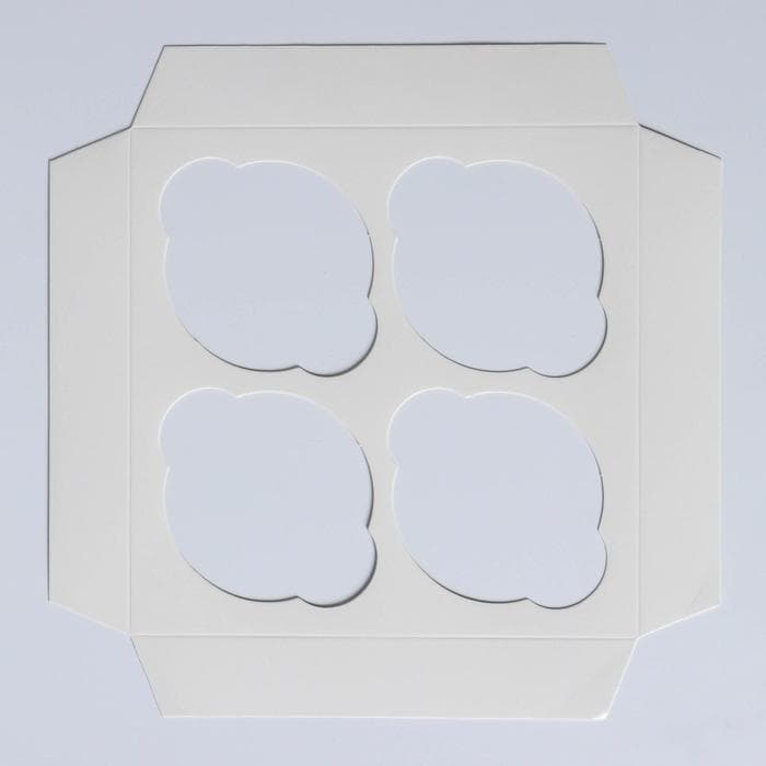 Коробка для капкейка «Новый год: Время добрых подарков», 16×16×10 см