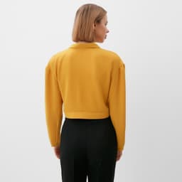 Жакет женский MINAKU: Green trend, горчичный, размер 46