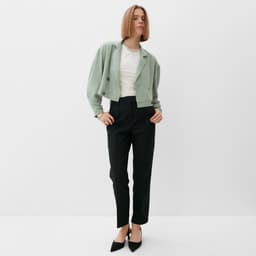Жакет женский MINAKU: Green trend, зелёный, размер 42