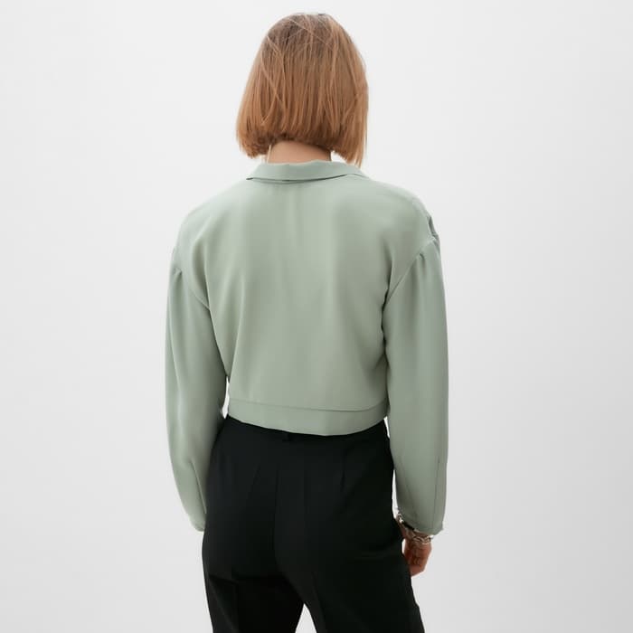 Жакет женский MINAKU: Green trend, зелёный, размер 46