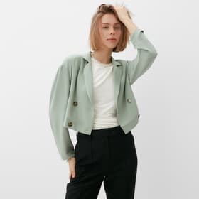 Жакет женский MINAKU: Green trend, зелёный, размер 48