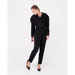 Брюки женские чиносы MINAKU: Green trend, чёрные, размер 44